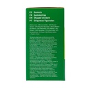 Etiqueta con norma de seguridad en caja de gomets autoadhesivos circulares 10,5 mm verdes en rollo Liderpapel