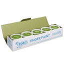 Pintura de dedos Jovi 125 ml verde uso infantil y escolar