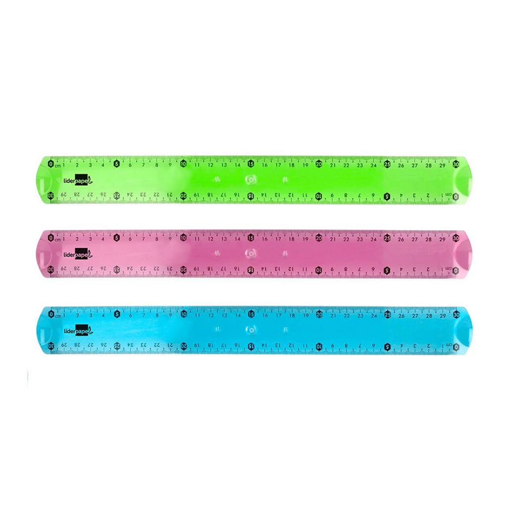 Regla transparente de 30 cm (copia)