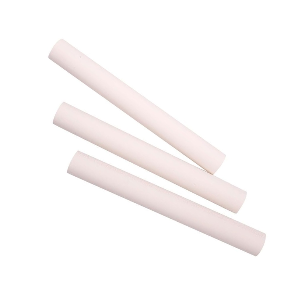 3 tizas blancas