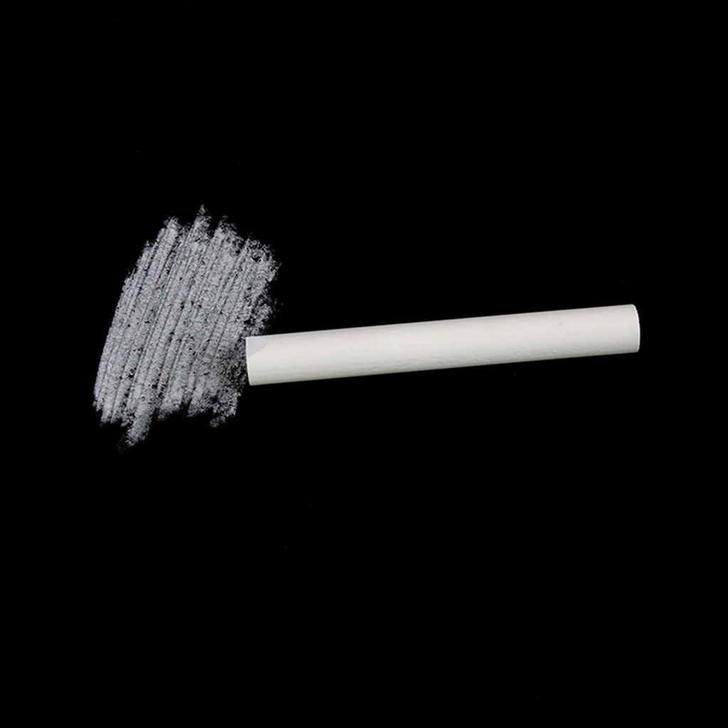 Tizas blancas para pizarra negra