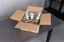 Caja con virutas de cartón HSM ProfiPack ecoChip