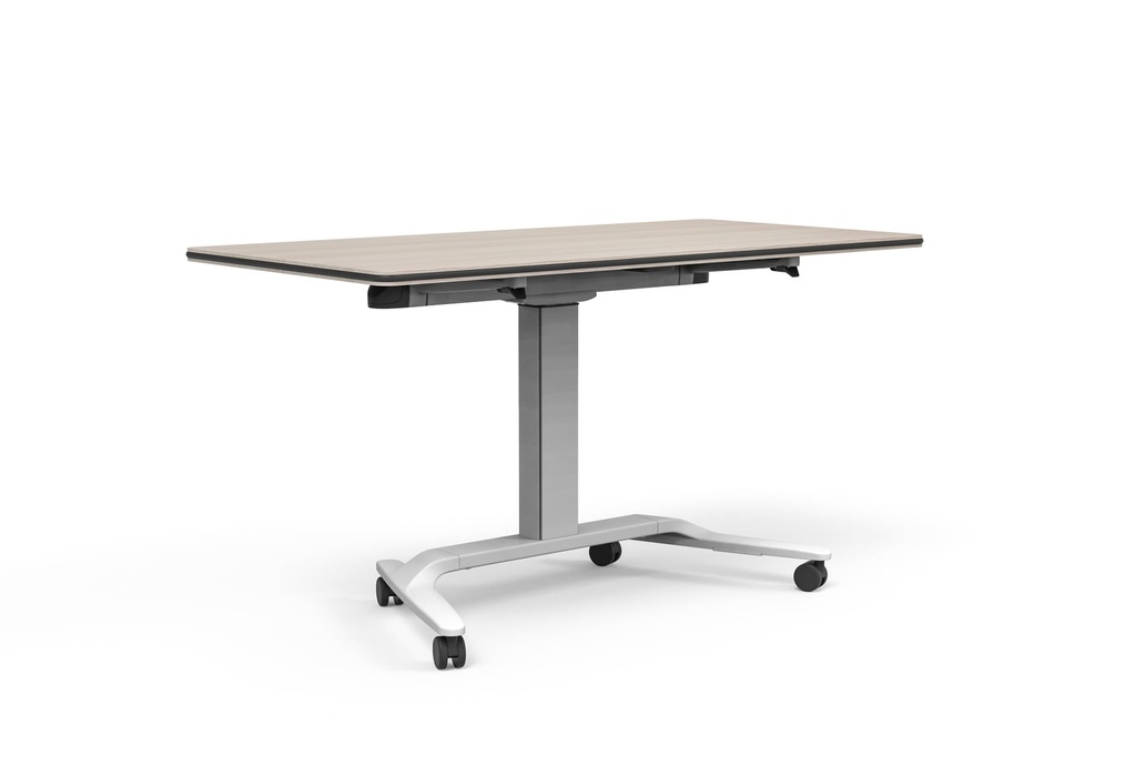 Mesa elevable, abatible y móvil con ruedas Talent de Actiu
