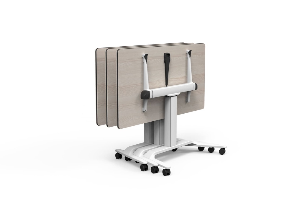 Mesa elevable, abatible y móvil con ruedas Talent de Actiu