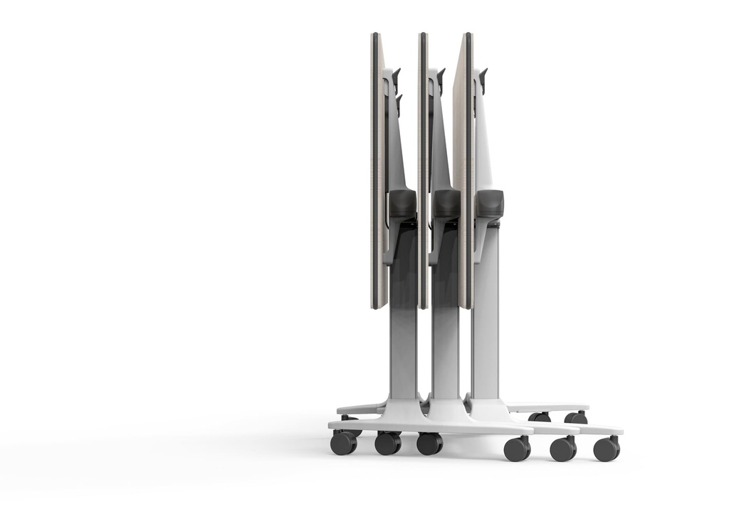 Mesa elevable, abatible y móvil con ruedas Talent de Actiu
