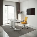 Mesa elevable, abatible y móvil con ruedas Talent de Actiu