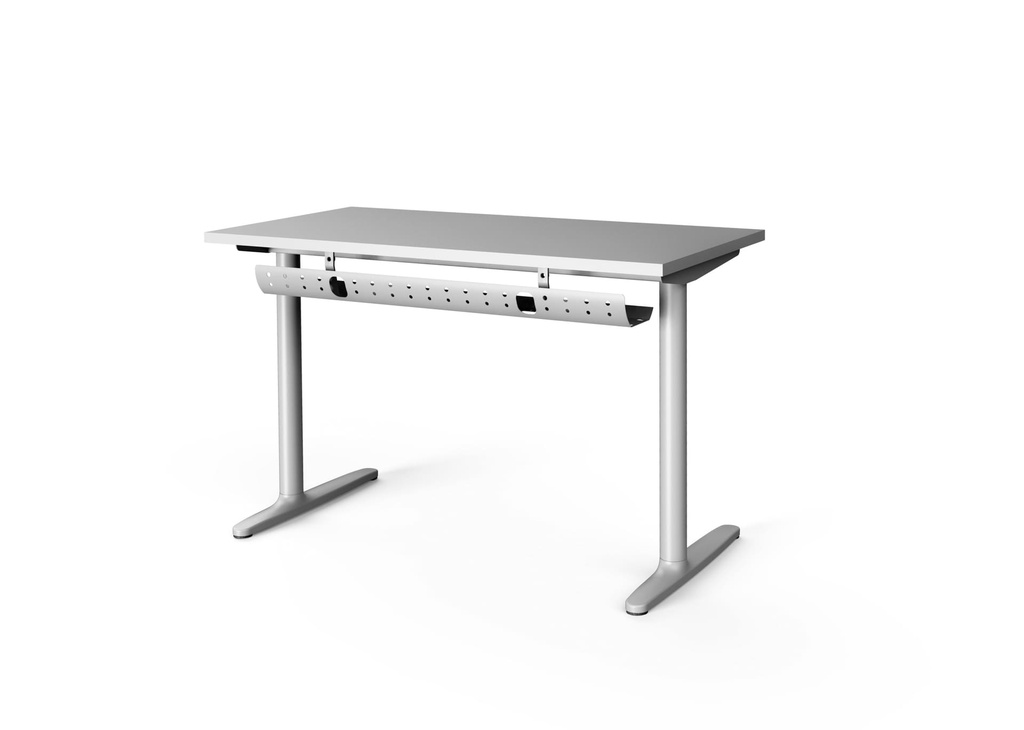 Mesa abatible y móvil con ruedas Talent de Actiu de 69 cm de fondo