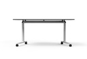 Mesa abatible y móvil con ruedas Talent de Actiu de 80 cm de fondo