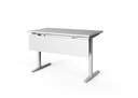 Mesa abatible y móvil con ruedas Talent de Actiu de 80 cm de fondo