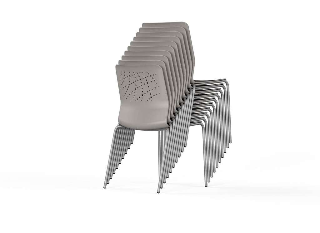 Silla Urban Block 10 con 4 patas apilable