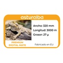 Etiqueta del rollo de film para laminar Premium Digital Mate 27 µ 320 mm x 3000 m