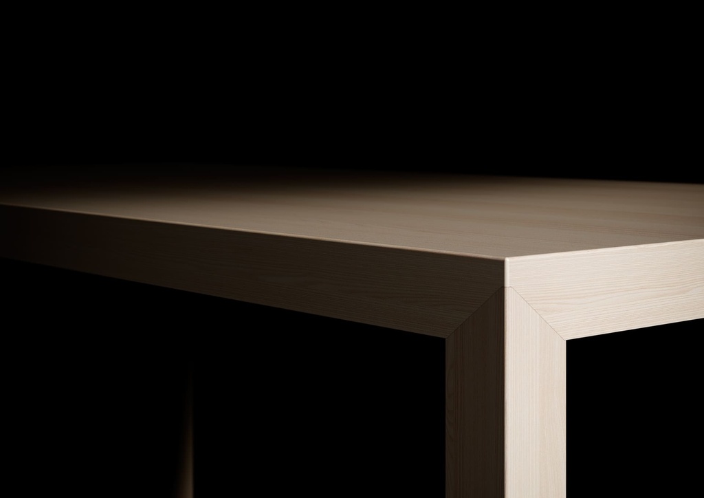 Mesa Prisma de Actiu con diseño nórdico de pata cuadrada