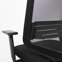 Silla Dot.Home Black Express con respaldo de malla ergonómica