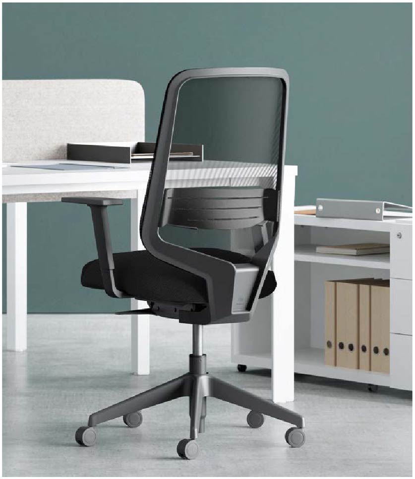 Oficina con silla Dot.Home Black Express