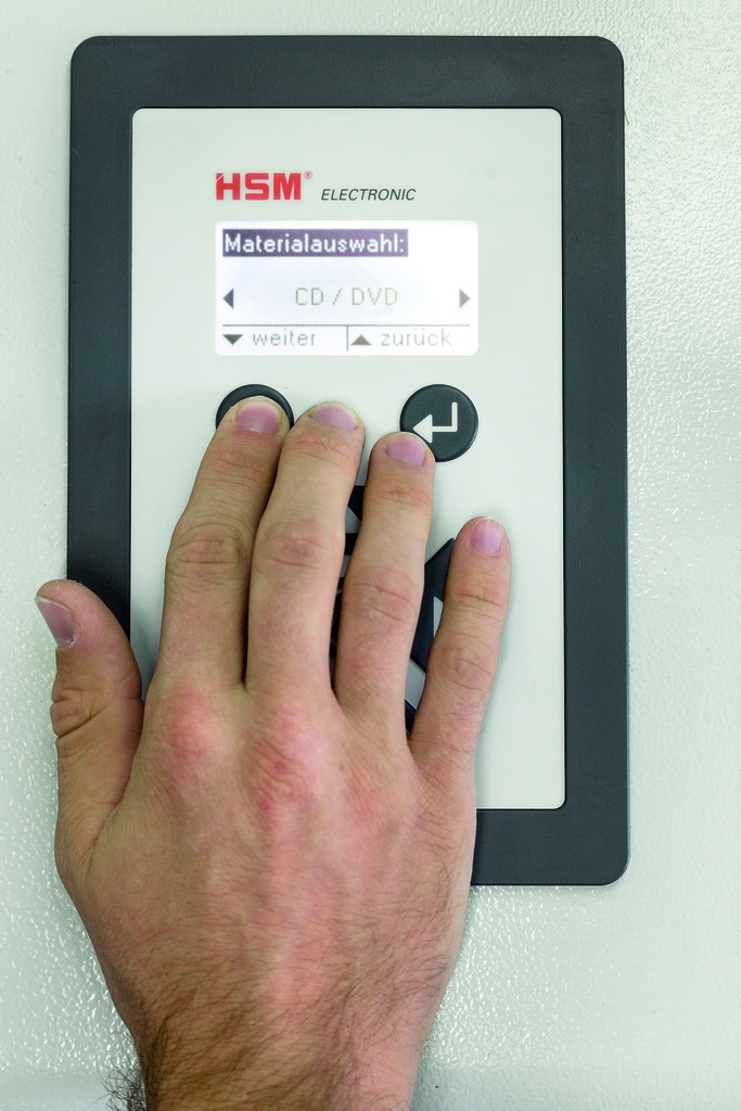 Panel de control táctil de HSM HDS 150