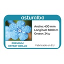 Etiqueta del rollo de film para laminar Premium Offset Brillo 24 µ 430 mm x 3000 m