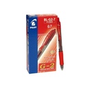 Caja de 12 bolígrafos Pilot color rojo