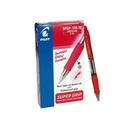 Caja de 12 bolígrafos Pilot Super Grip color azul