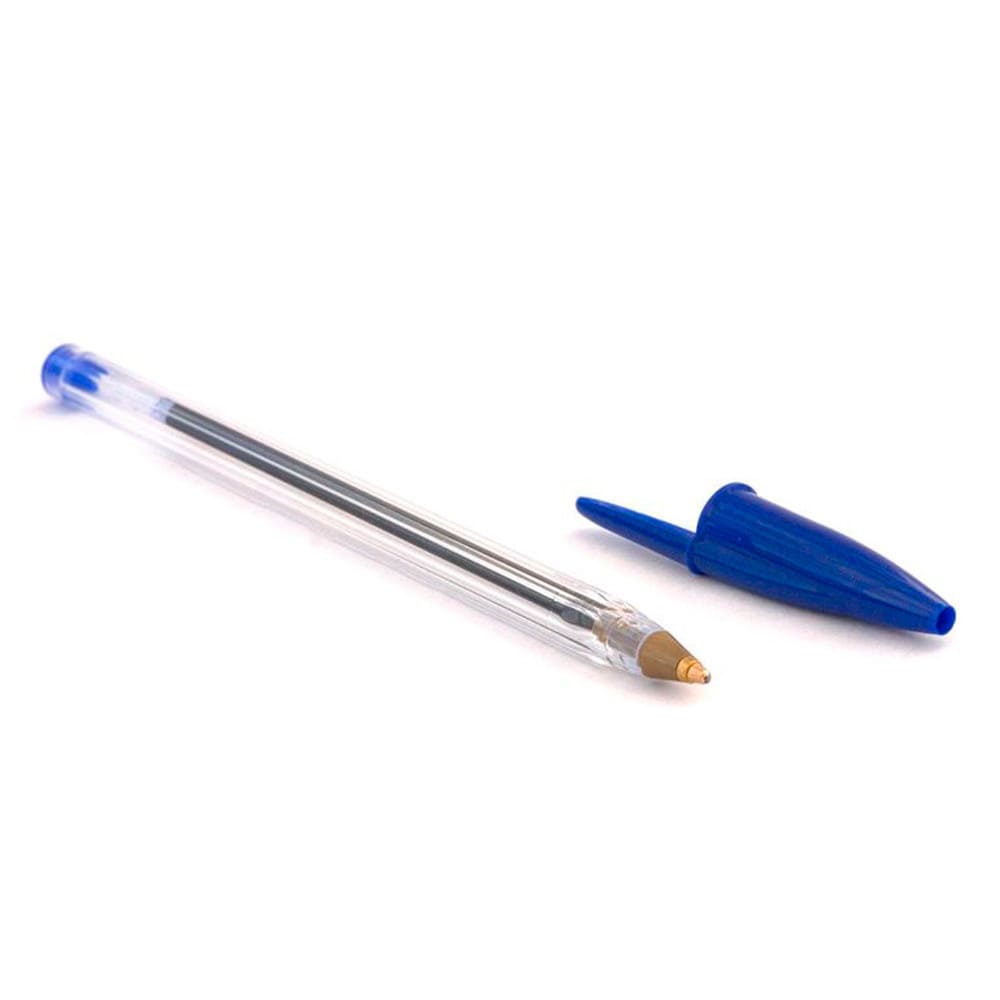 Caja de 50 bolígrafos BIC Cristal azul