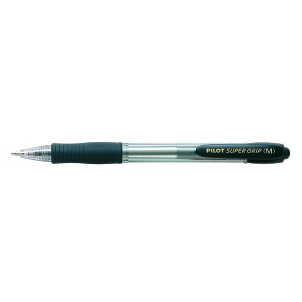 Caja de 12 bolígrafos Pilot Super Grip color azul