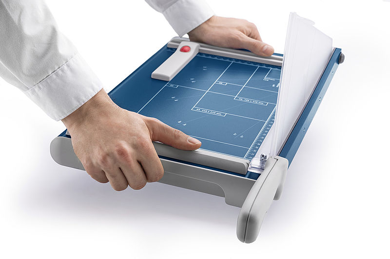 Cizalla de palanca Premium Dahle 560 con tope posterior regulable