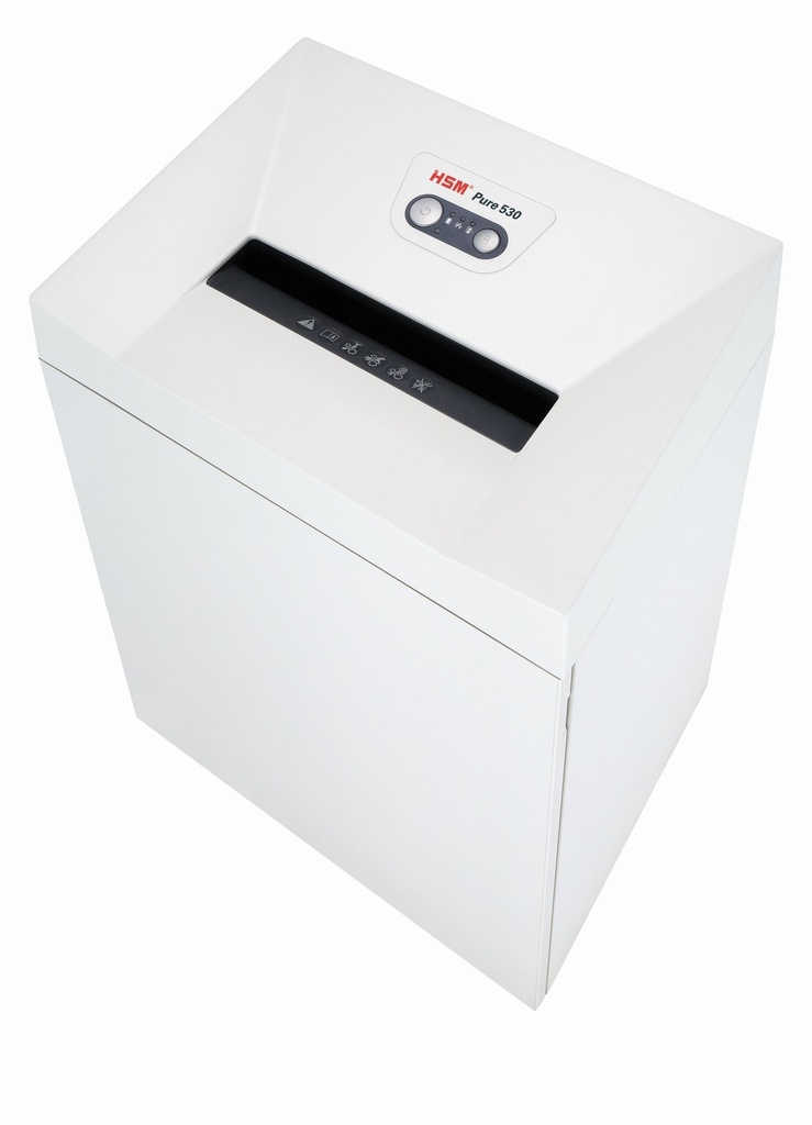 Destructora HSM Pure 530 cabezal con corte en tiras de 5,8 mm.