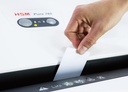 Destructora con sistema de ahorro energético HSM Pure 720 con cabezal de corte en partículas de 4,5 x 30 mm.