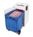 Destructora con ahorro de energía HSM Pure 720 Max con cabezal de corte en partículas de 4,5 x 30 mm.