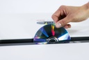 Destructora de CD HSM Pure 830 con corte en tiras de 3,9 mm.