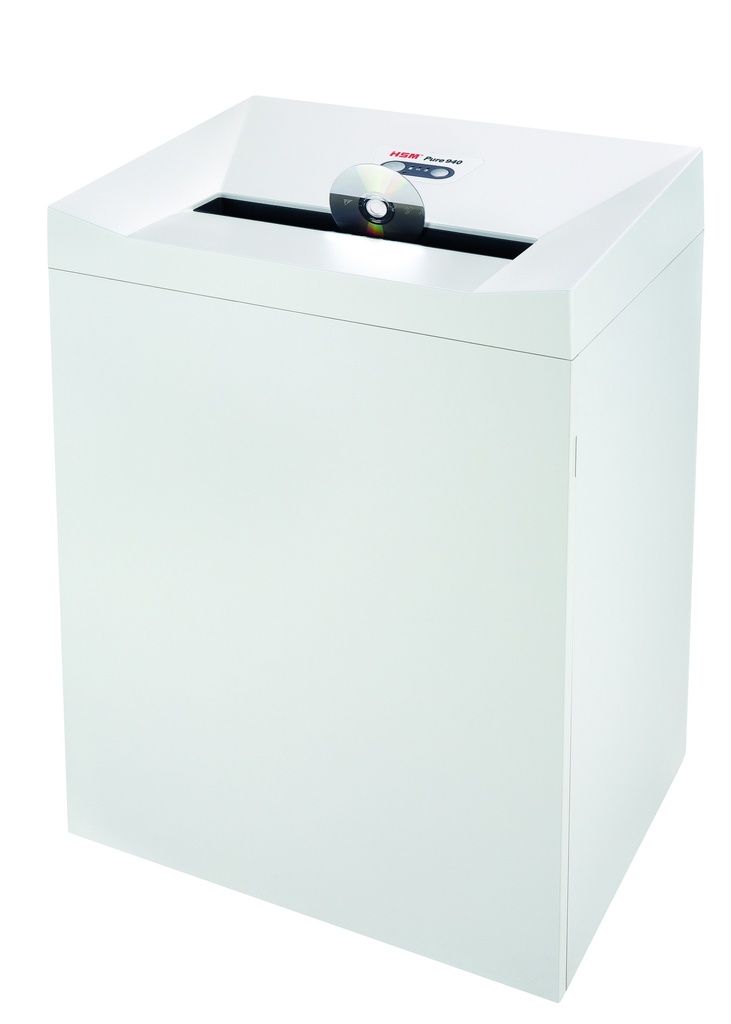 Destructora de CD HSM Pure 940 con corte en tiras de 5,8 mm.