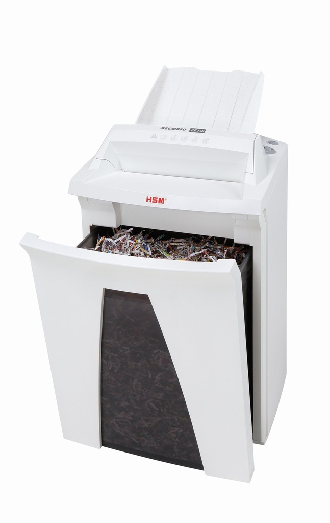 Destructora con papelera extraíble HSM Securio AF 150 con corte en partículas