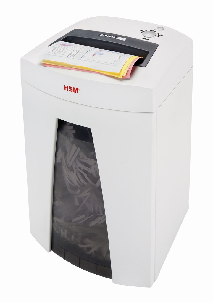 Destructora de documentos HSM Securio C18 para despacho con corte en tiras de 5,8 mm.