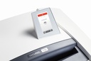 Destructora de papel con sistema Intelligent Drive HSM Securio P36i con corte en partículas de 1 x 5 mm.