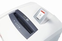 Destructora de papel con bajo consumo energético HSM Securio P40i con corte en partículas de 1 x 5 mm.
