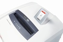 Destructora con sistema Intelligent Drive HSM Securio P40i con corte en partículas de 4,5 x 30 mm.