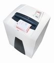 Destructora de documentos confidenciales con papelera extraíble HSM Securio P44i con corte en partículas de 1 x 5 mm.
