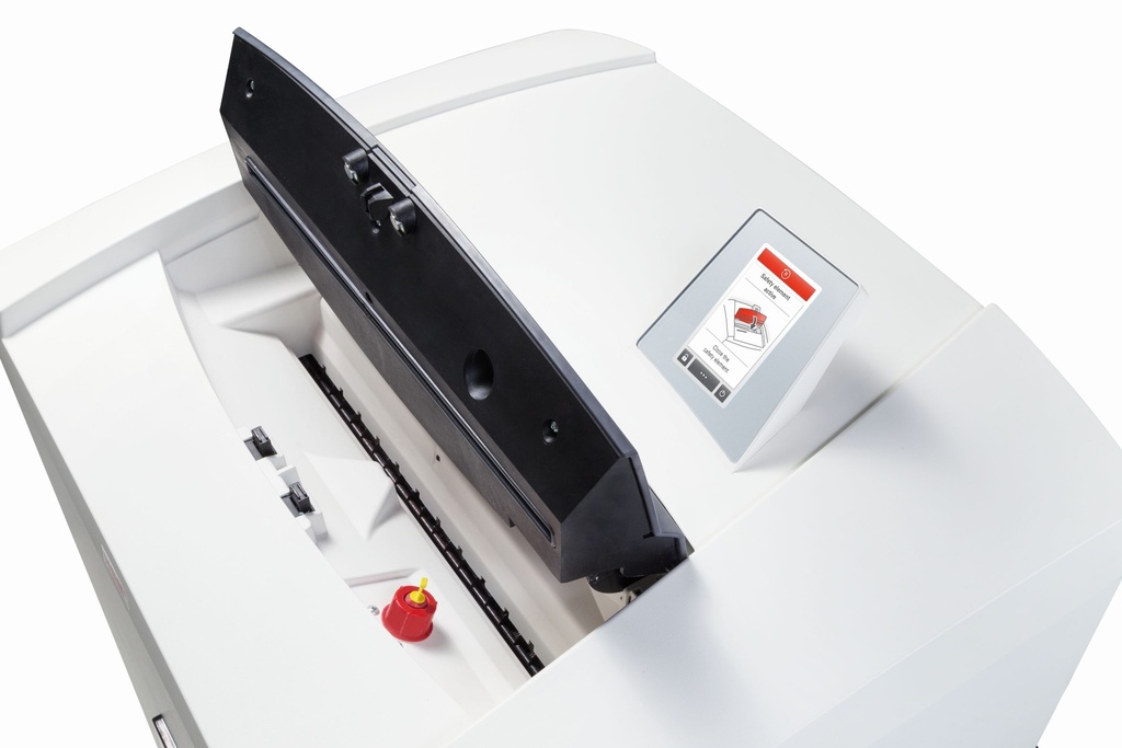 Destructora de papel con sistema de máxima seguridad HSM Securio P44i con corte en partículas de 1 x 5 mm.
