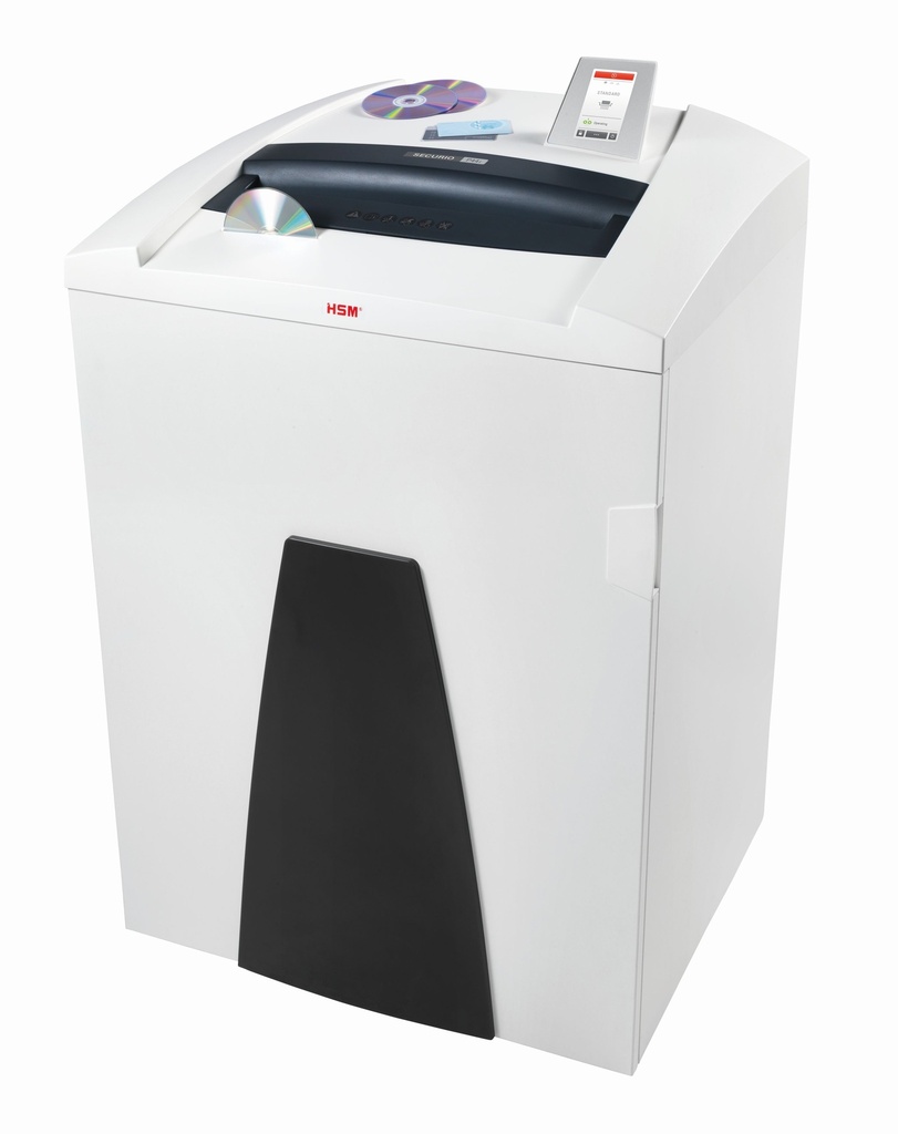 Destructora de CD HSM Securio P44i con corte en tiras de 5,8 mm.