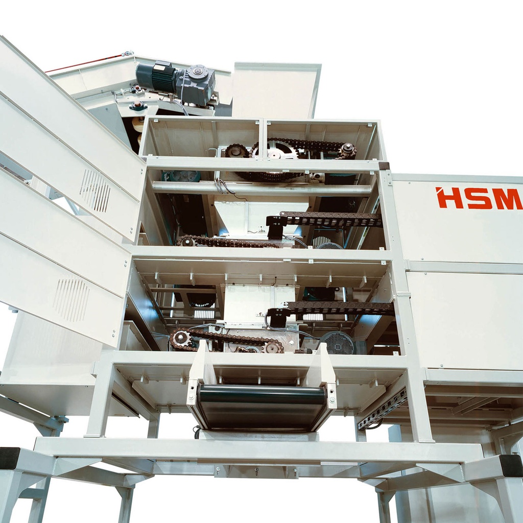 Destructora multinivel HSM TriShredder 6060 - 7,5 x 40-80 mm