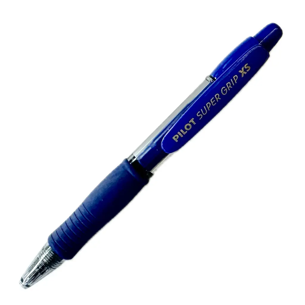 Bolígrafo retráctil Pilot Super Grip XS azul