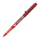 Bolígrafo roller Pilot V-Ball 0,5 rojo