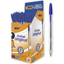 Bolígrafos Bic Cristal azul (Caja 50 unidades)