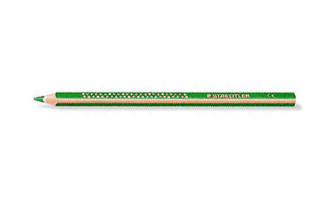 Lápiz Staedtler Jumbo 1284 verde (Caja 12)