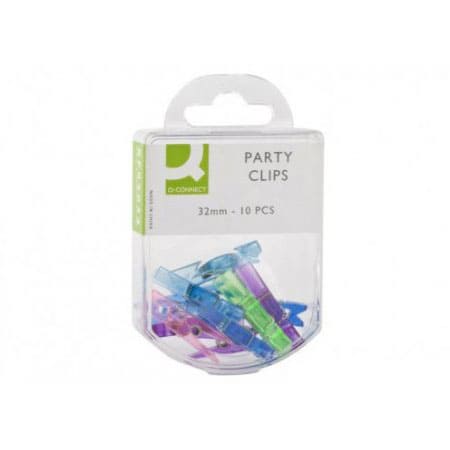 Pinzas tipo ropa de 32 mm Party Clips (Caja 10 unidades)