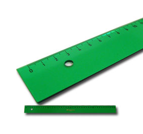 Regla verde 40 cm Faber-Castell