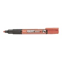 Rotulador de pintura Pentel Paint Marker naranja MMP20-FO punta media para metal vidrio y piedra