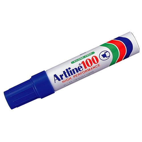 Rotulador permanente Artline 100 azul