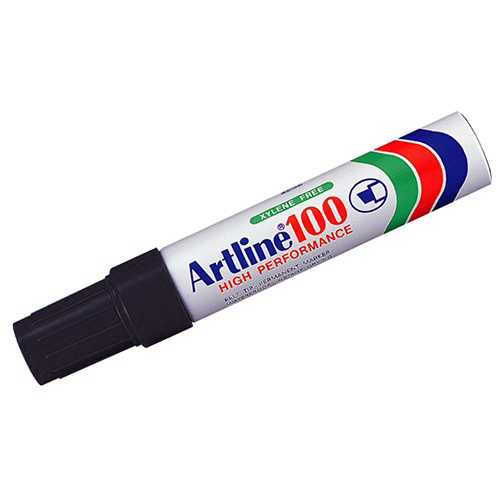 Rotulador permanente Artline 100 negro