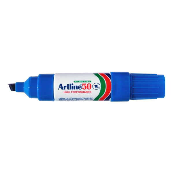 Rotulador permanente Artline 50 azul EK-50