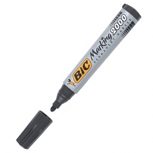 Rotulador permanente Bic 2000 negro